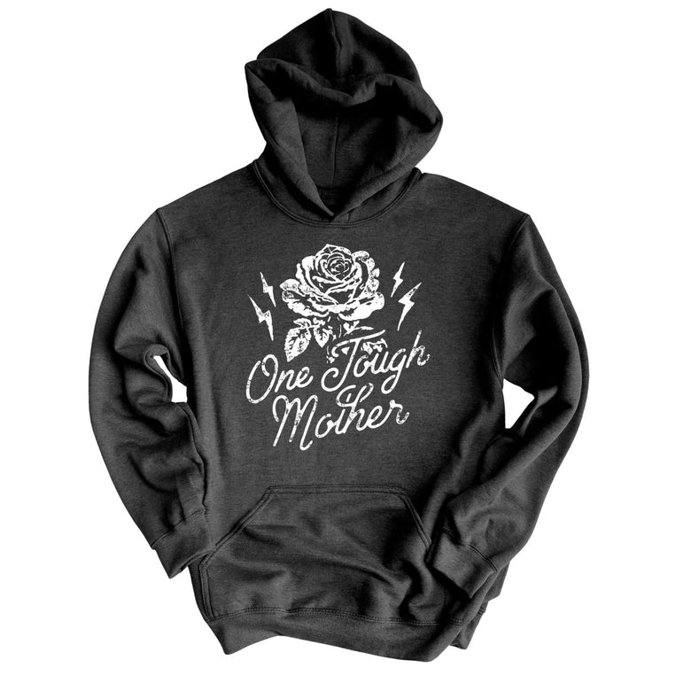 One Tough Mother Graphic Hoodie - Dark Heather