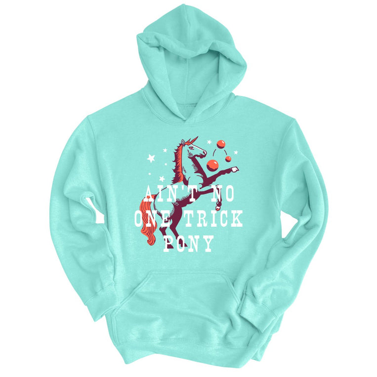 One Trick Pony Graphic Hoodie - Mint