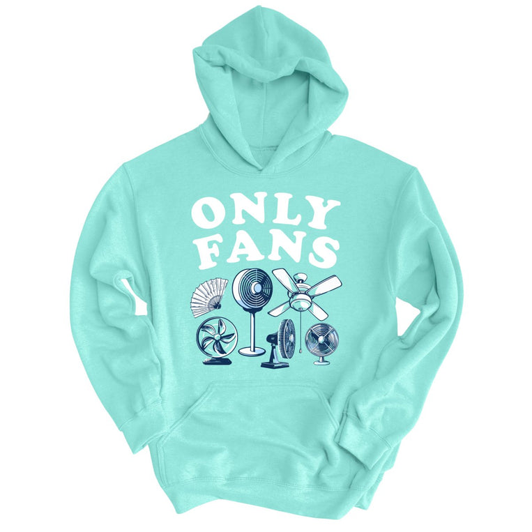 Only Fans Graphic Hoodie - Mint