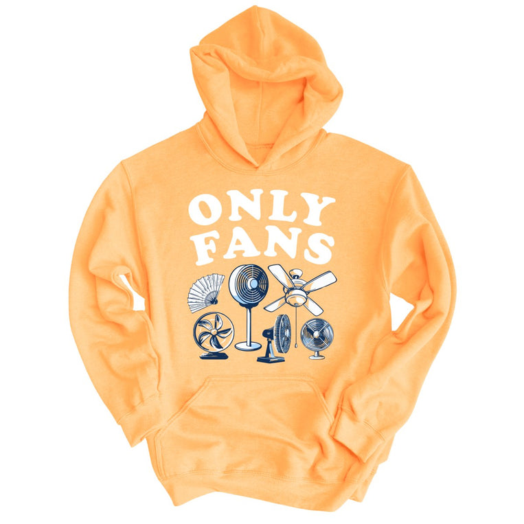 Only Fans Graphic Hoodie - Peach