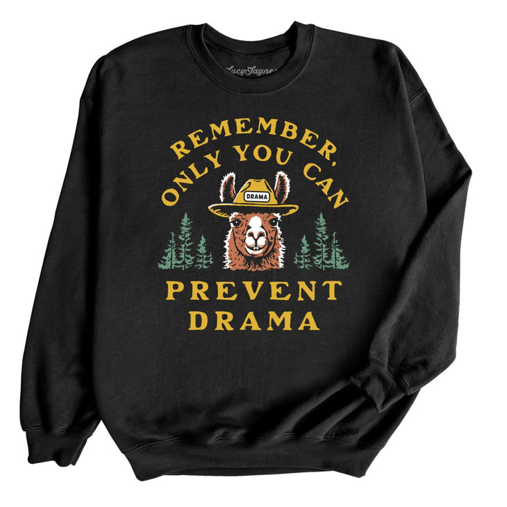 Only You Can Prevent Drama Sweatshirt