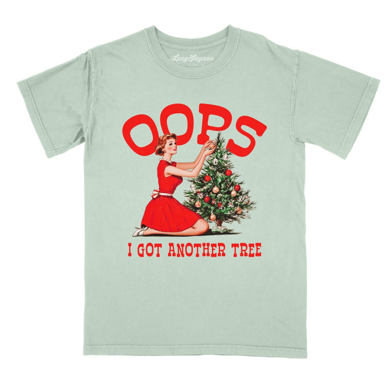 Oops I Got Another Tree Comfort Colors Graphic Tee - Bay