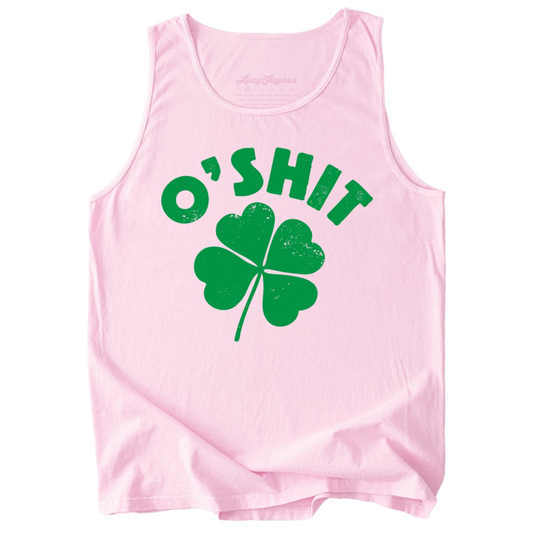 O'shit Comfort Colors Graphic Tank Top - Blossom