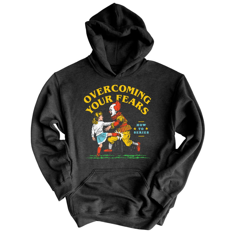 Overcoming Your Fears Graphic Hoodie - Charcoal Heather