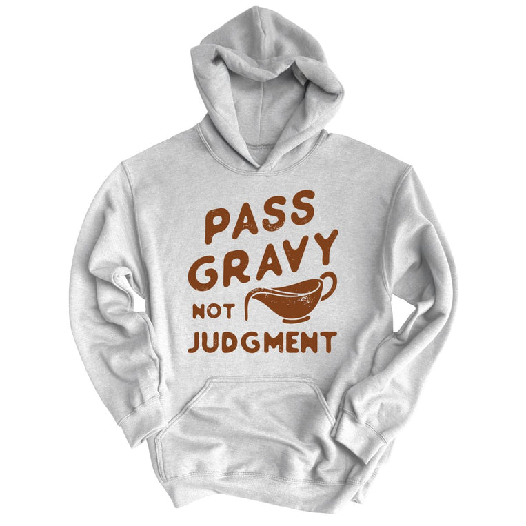 Pass Gravy Not Judgment Graphic Hoodie