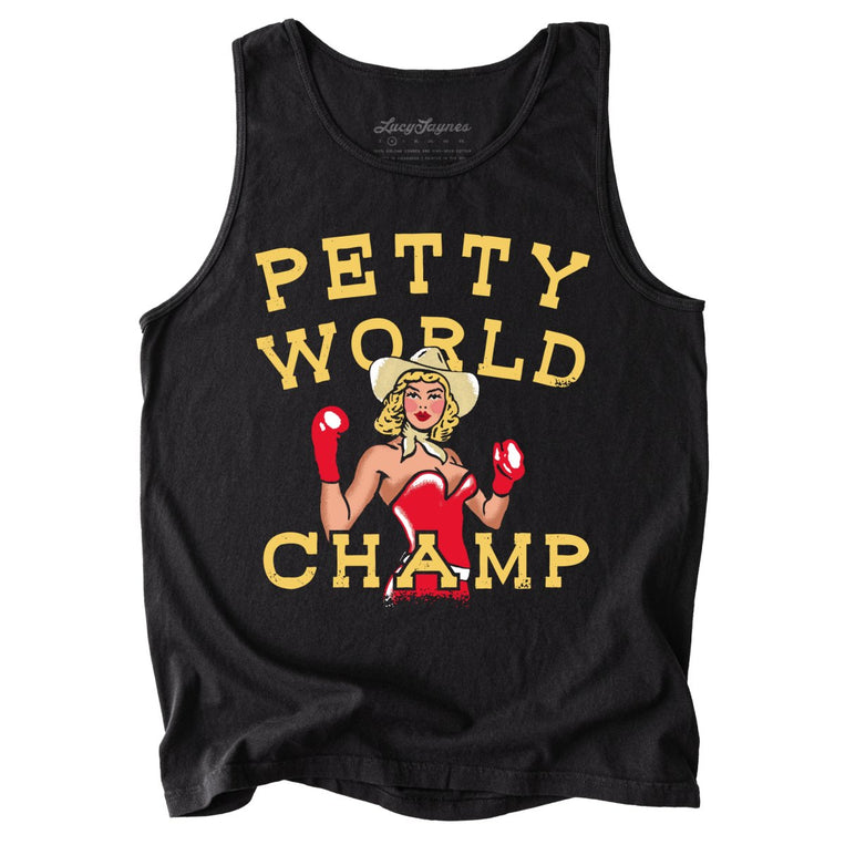 Petty World Champ Comfort Colors Graphic Tank Top