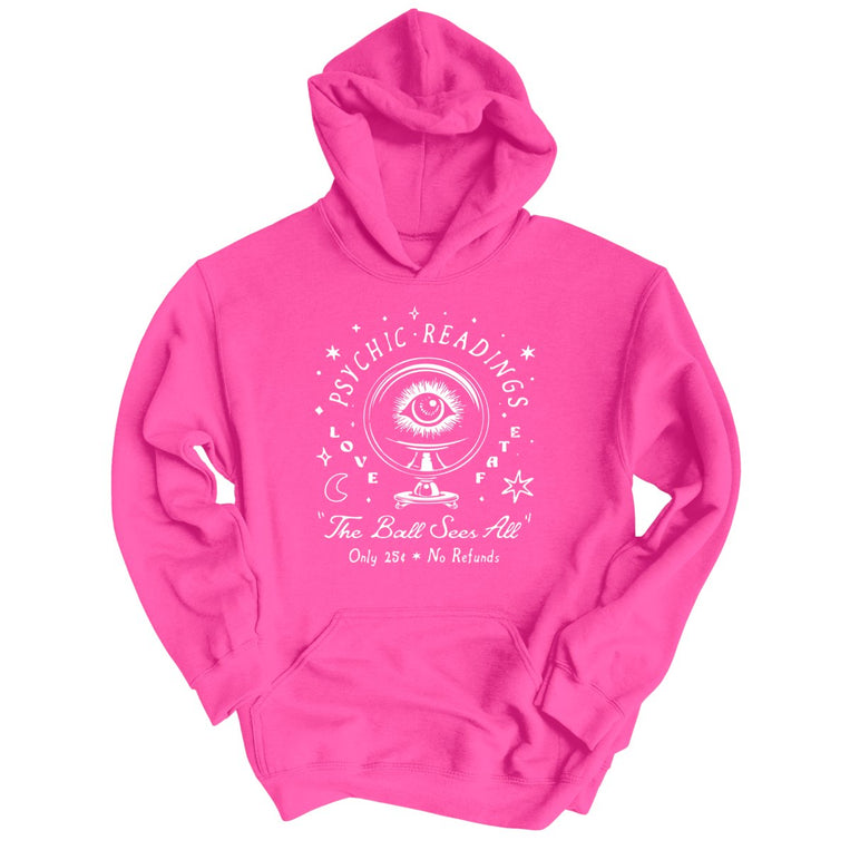 Psychic Readings Graphic Hoodie - Heliconia