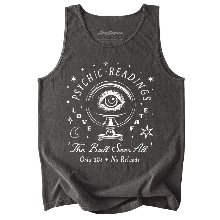 Psychic Readings Comfort Colors Graphic Tank Top