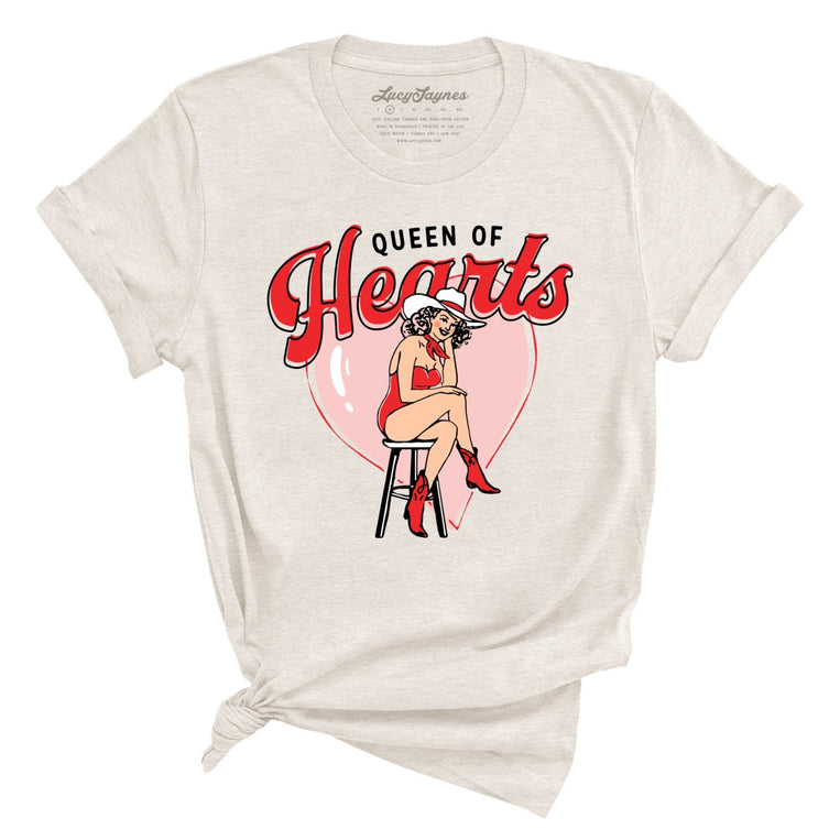 Queen Of Hearts Graphic Tee