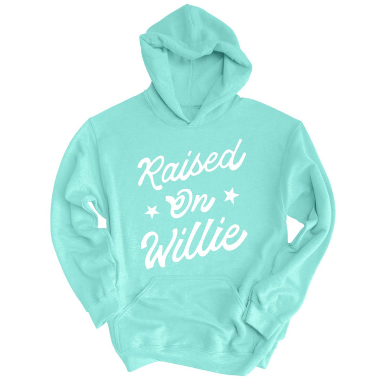 Raised on Willie Graphic Hoodie - Mint