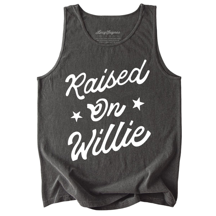 Raised on Willie Comfort Colors Tank Top