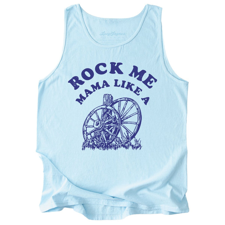 Rock Me Mama Comfort Colors Graphic Tank Top
