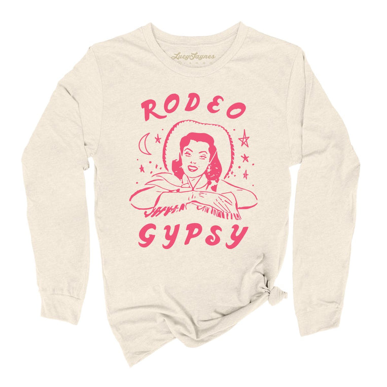 Rodeo Gypsy Graphic Long Sleeve Tee - Natural