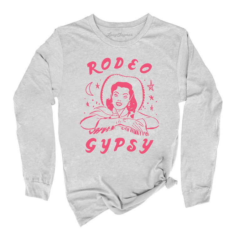 Rodeo Gypsy Graphic Long Sleeve Tee - Athletic Heather
