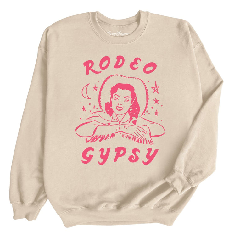 Rodeo Gypsy Graphic Sweatshirt - Sand