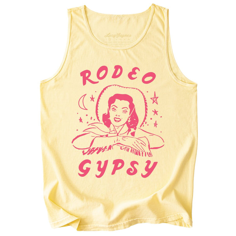 Rodeo Gypsy Comfort Colors Graphic Tank Top