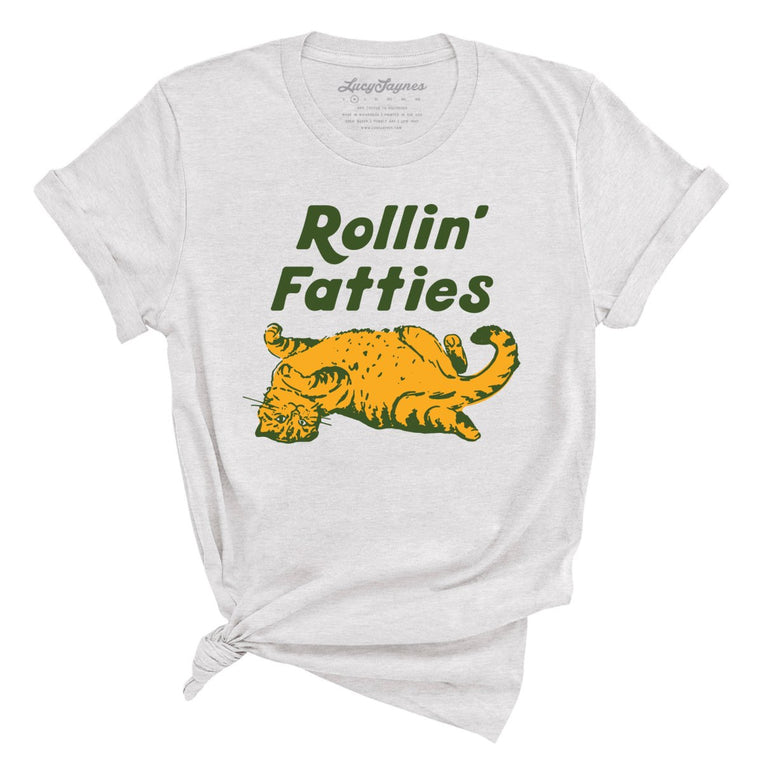 Rollin' Fatties Graphic Tee - Ash