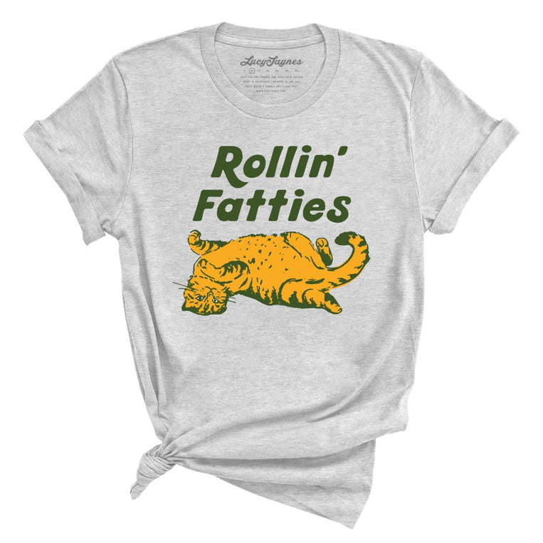 Rollin' Fatties Graphic Tee - Athletic Heather
