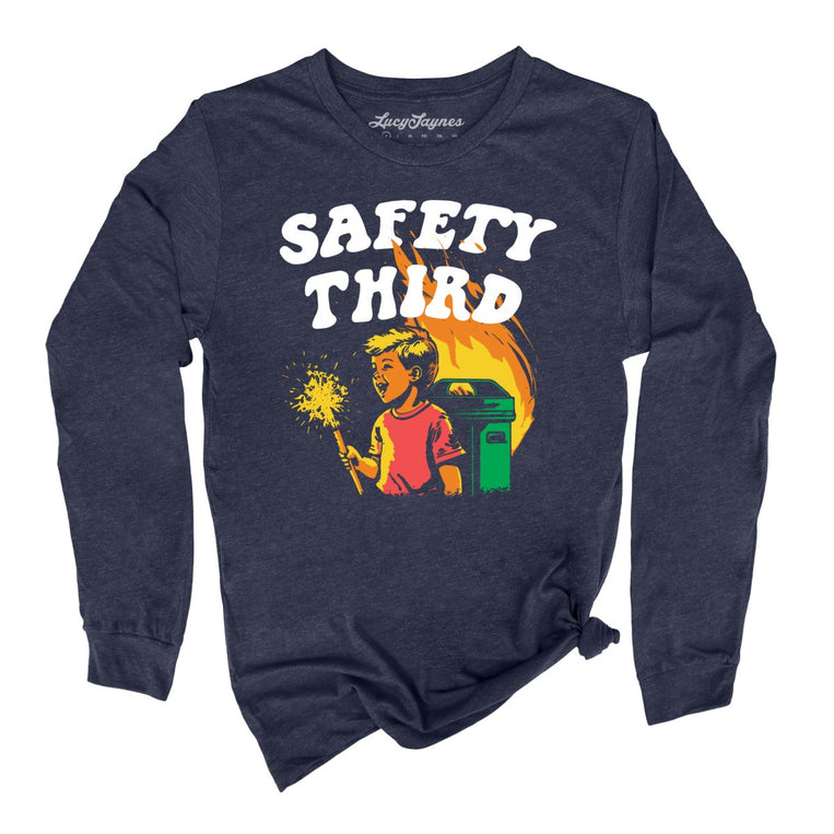 Safety Third Graphic Long Sleeve Tee