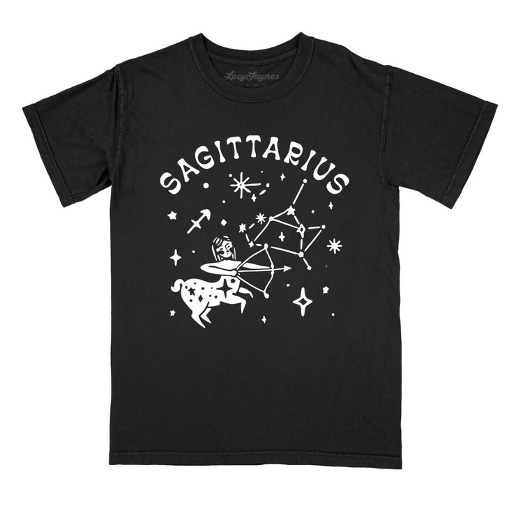 Sagittarius Comfort Colors Tee