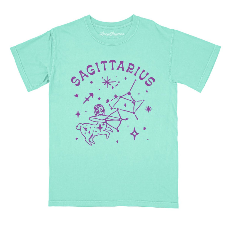 Sagittarius Comfort Colors Graphic Tee - Island Reef