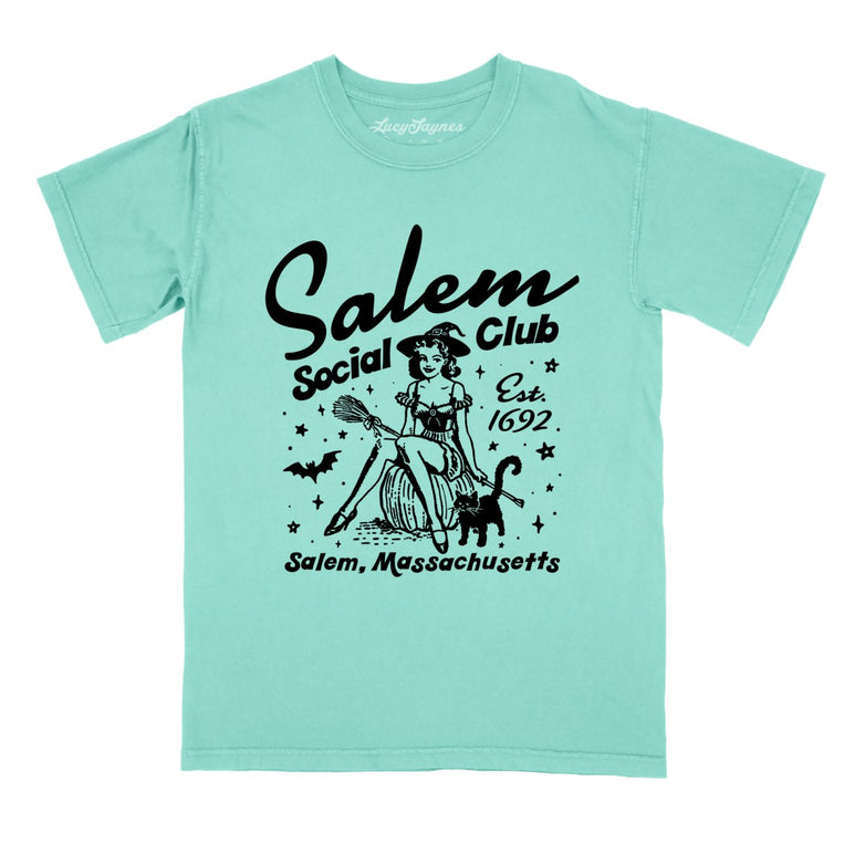 Salem Social Club Comfort Colors Graphic Tee