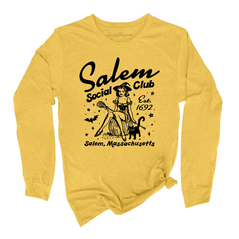 Salem Social Club Graphic Long Sleeve Tee
