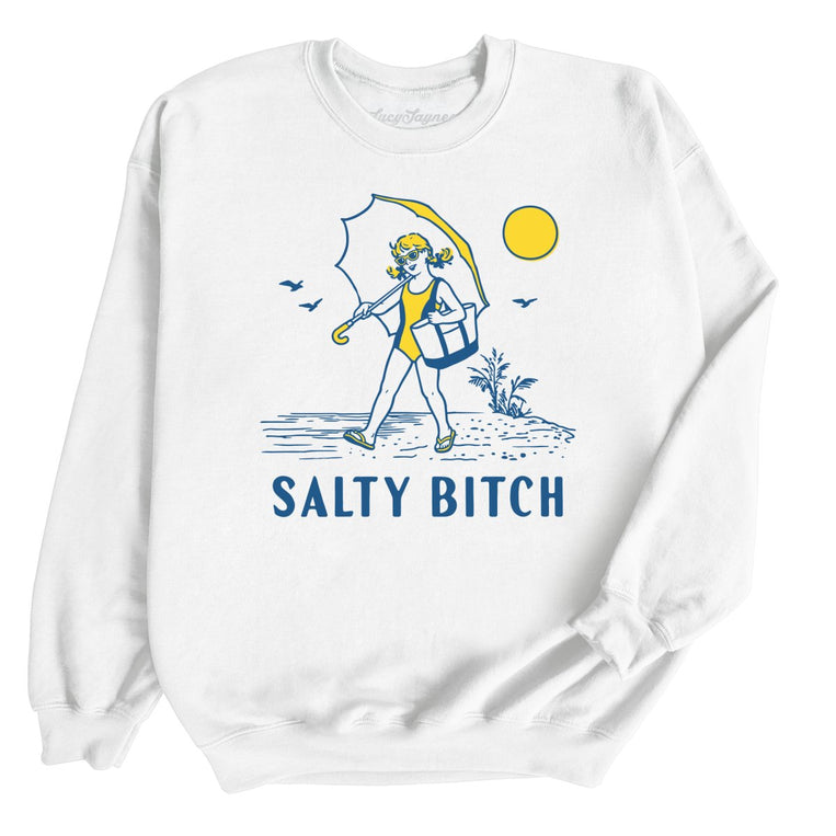 Salty Bitch Graphic Sweatshirt