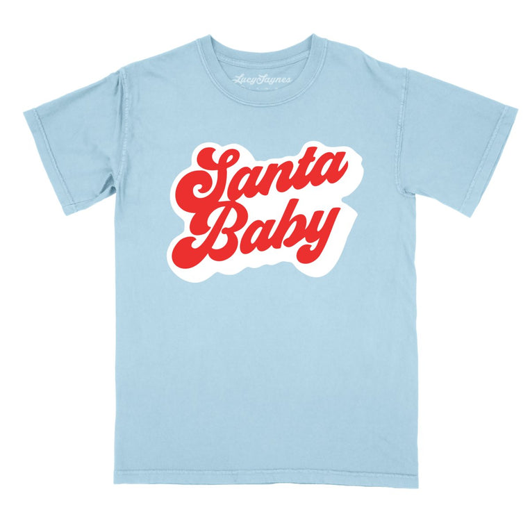 Santa Baby Comfort Colors Graphic Tee