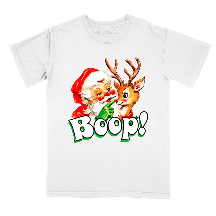 Santa Boop Comfort Colors Tee