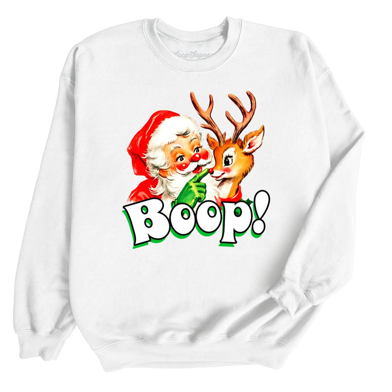 Santa Boop Graphic Sweatshirt