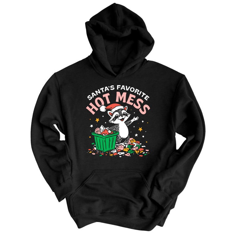 Santa's Favorite Hot Mess Graphic Hoodie