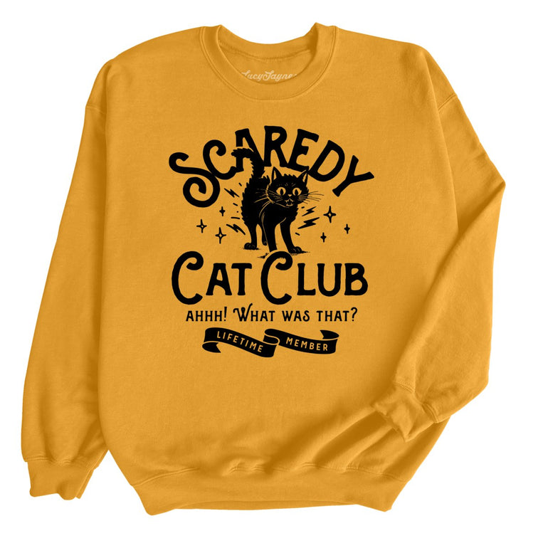 Scaredy Cat Club Graphic Sweatshirt