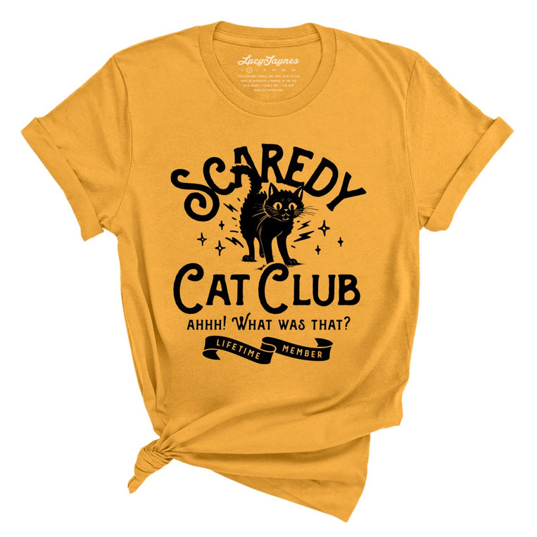 Scaredy Cat Club Graphic Tee