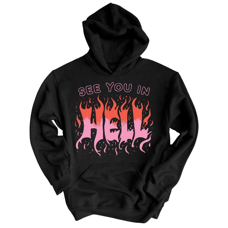 See You In Hell Graphic Hoodie
