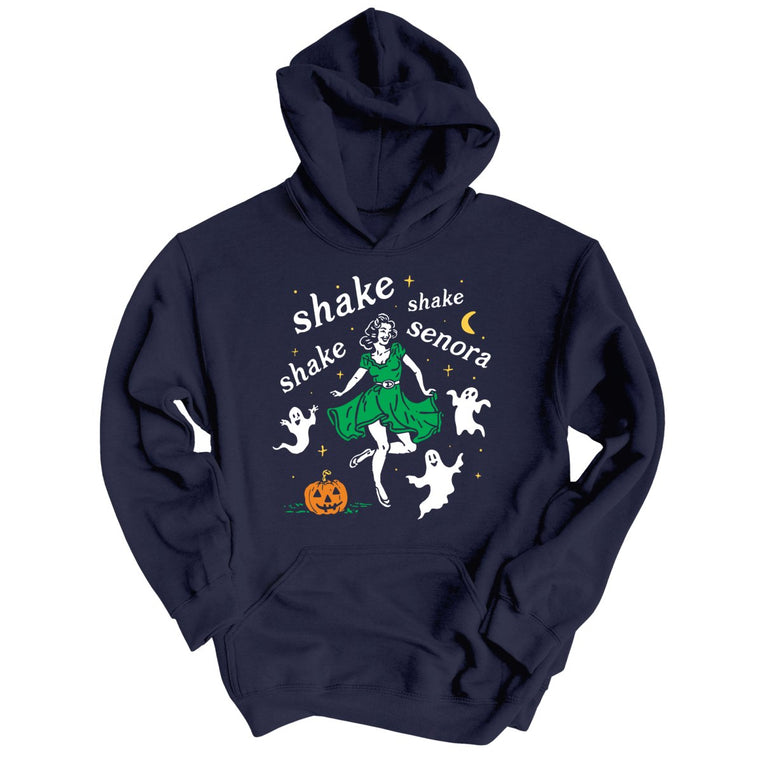 Shake Shake Shake Senora Graphic Hoodie - Classic Navy