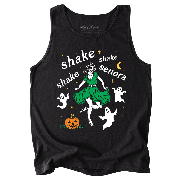Shake Shake Shake Senora Comfort Colors Graphic Tank Top