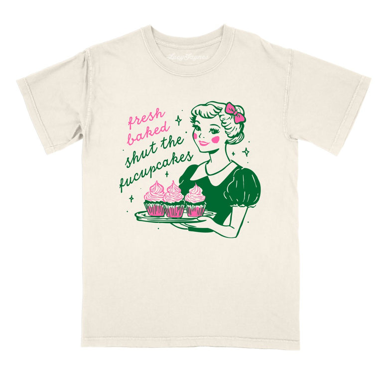 Shut The Fucupcakes Comfort Colors Graphic Tee
