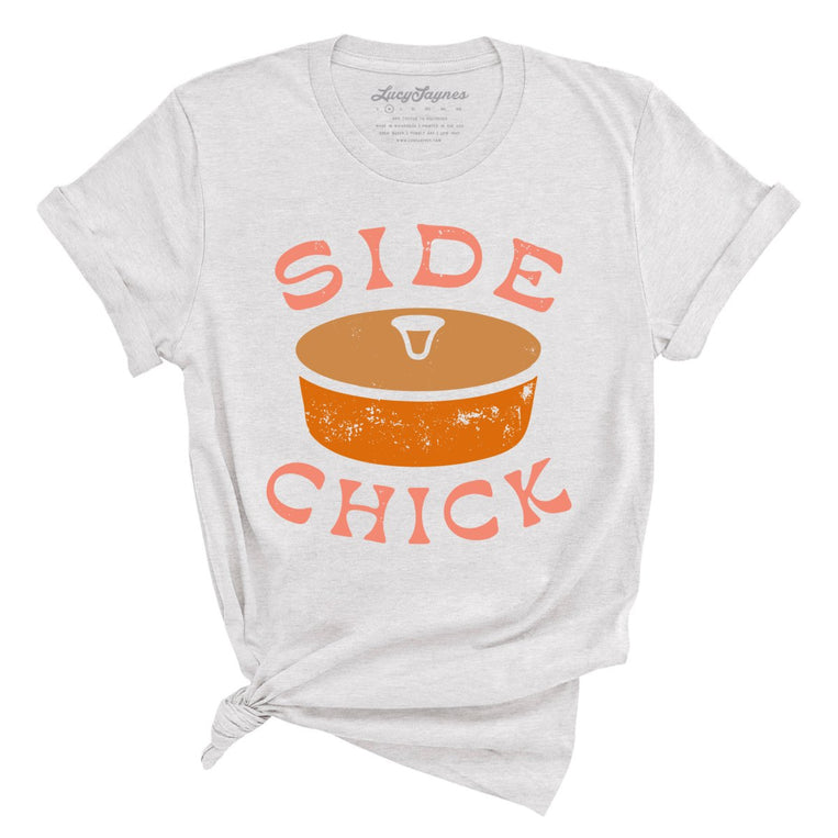 Side Chick Graphic Tee - Ash