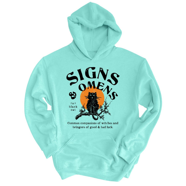 Signs & Omens Graphic Hoodie - Mint