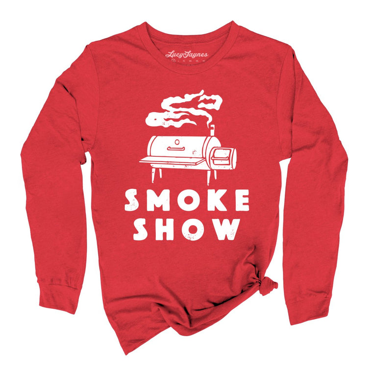 Smoke Show Grill Graphic Long Sleeve Tee