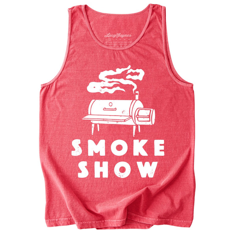 Smoke Show Grill Comfort Colors Graphic Tank Top