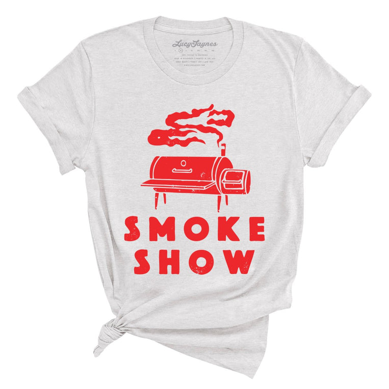 Smoke Show Grill Graphic Tee - Ash