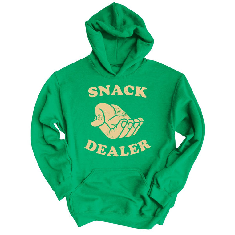 Snack Dealer Graphic Hoodie - Irish Green