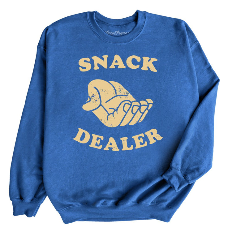 Snack Dealer Graphic Sweatshirt - Royal