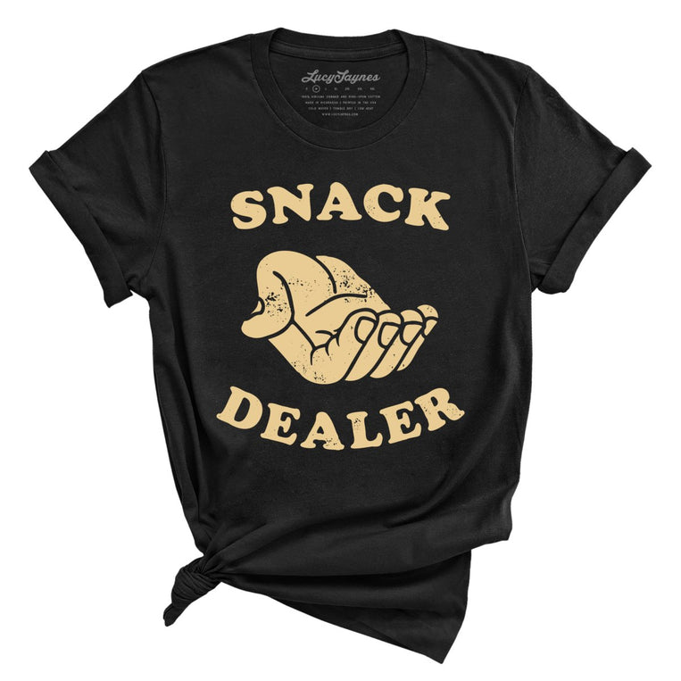 Snack Dealer Graphic Tee - Black