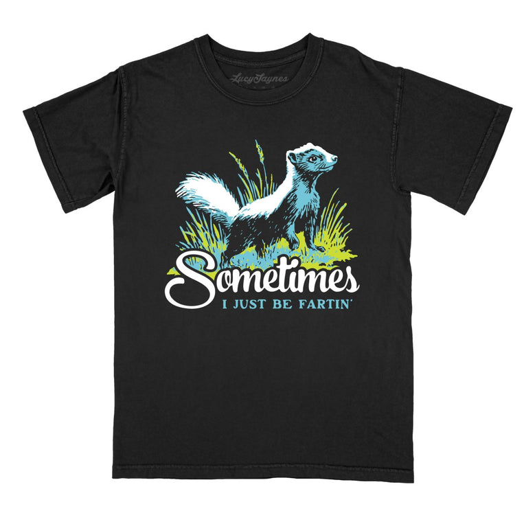 Sometimes I Just Be Fartin' Comfort Colors Graphic Tee