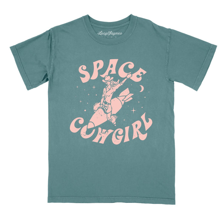 Space Cowgirl Comfort Colors Tee
