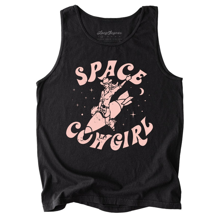 Space Cowgirl Comfort Colors Tank Top