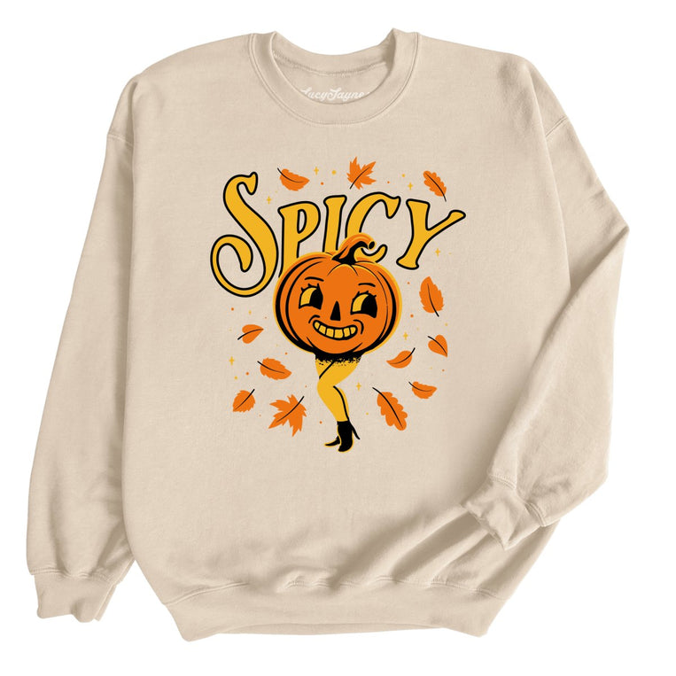 Spicy Pumpkin Graphic Sweatshirt